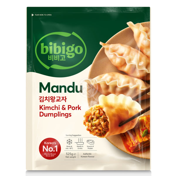 Bibigo Mandu Kimchi & Pork Dumplings Frysta 15x525g