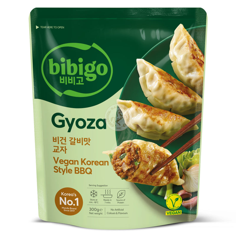 Bibigo Gyoza Vegan Korean Style BBQ Frysta 10x300g