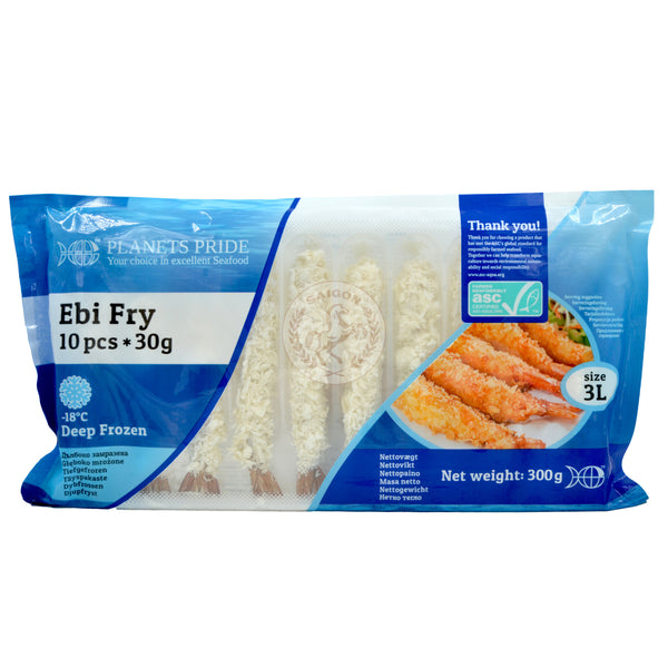 Räkor EBI Fry 3L Frysta 20x300g