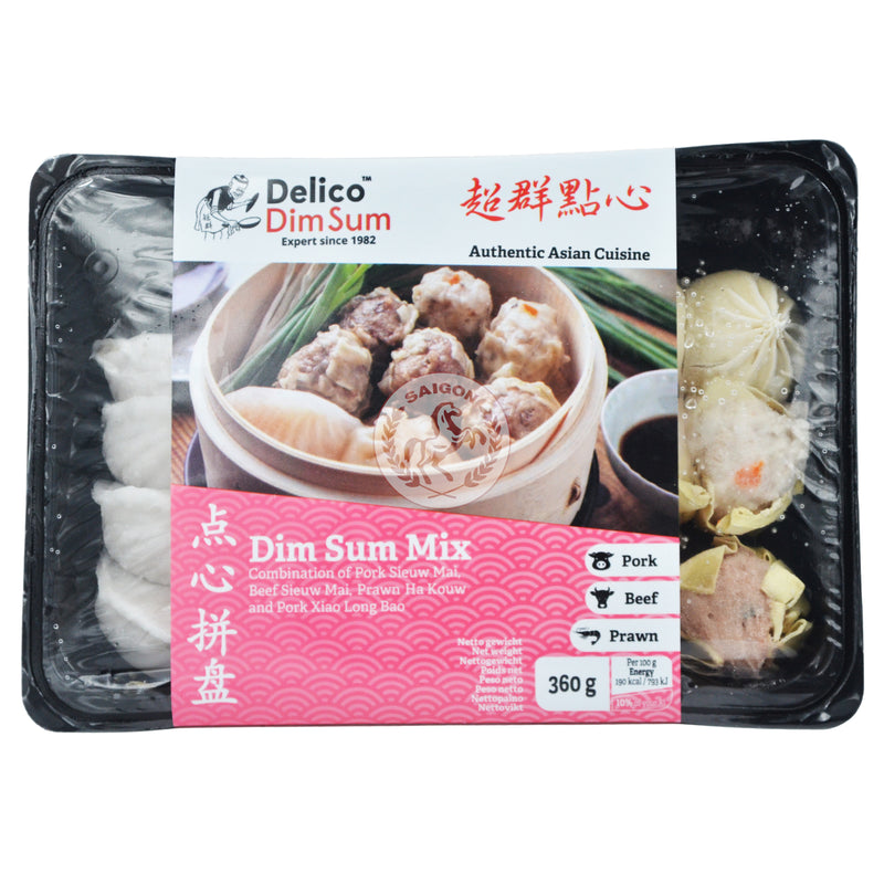 Dim Sum Mix Frysta 20x360g Delico