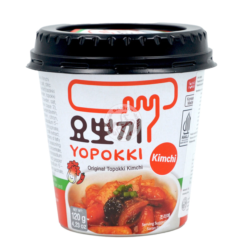 Riskaka Yopokki Kimchi Cup 30x120g (KARTONG)