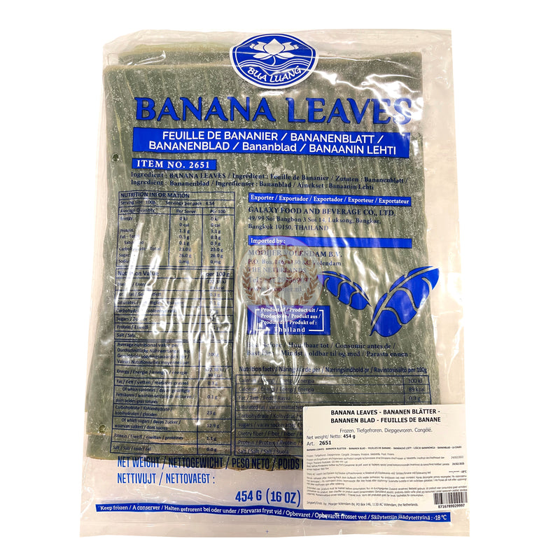 Banan Blad Frysta 30x454g