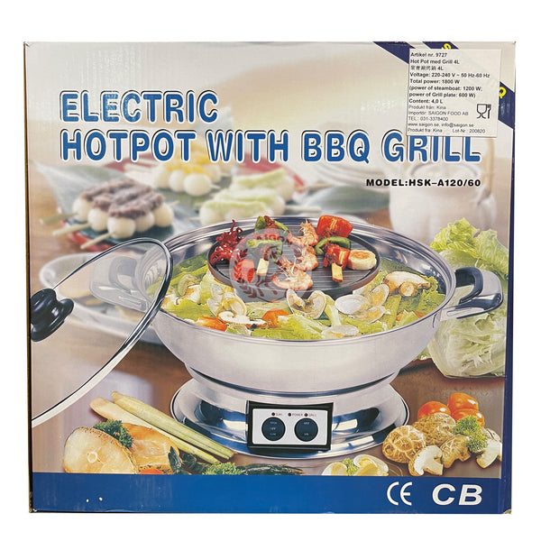 Hot Pot med BBQ grill