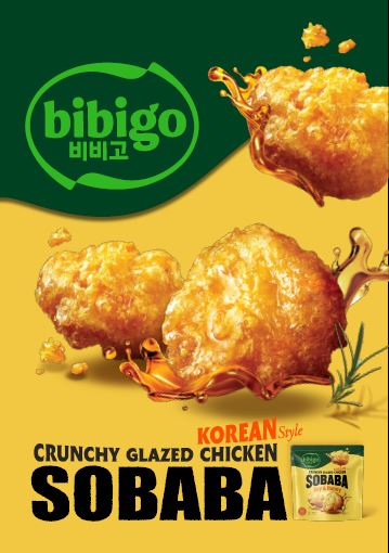 Bibigo Korean Fried Chicken Sobaba Frysta 10x250g