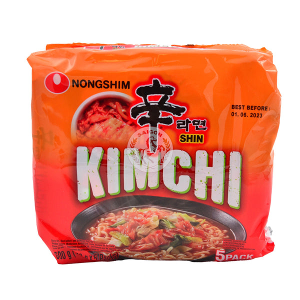 Nongshim Kimchi Nudlar 8x(5-packx120g)