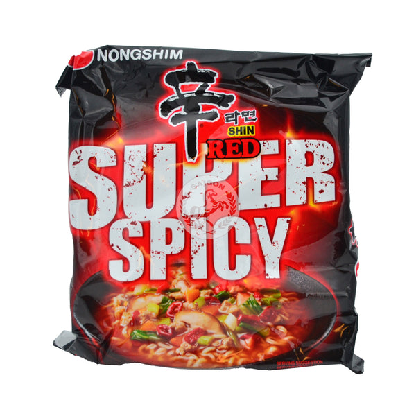 Nongshim Shin Red Super Spicy Nudlar 20x120g