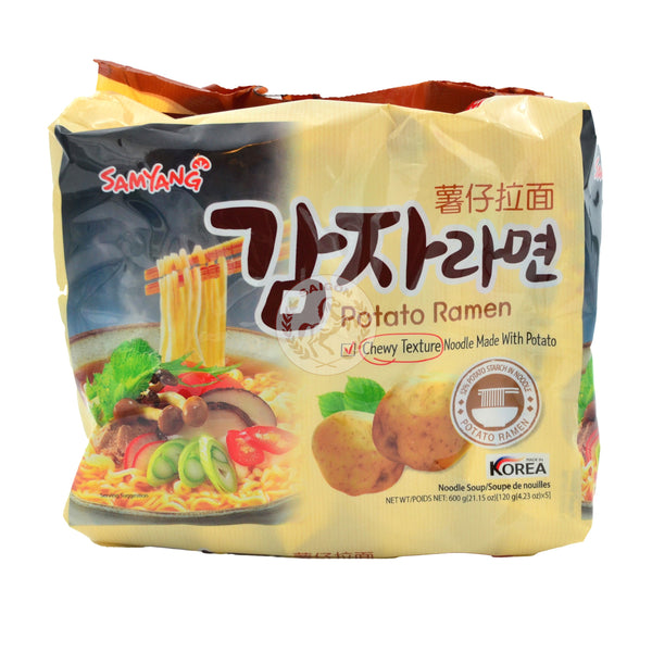 SamYang Potato Ramen Nudlar 8x(5-packx120g)*
