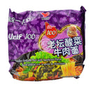 Unif Snabbnudlar Biff & Surkål 24x119g (Lila)