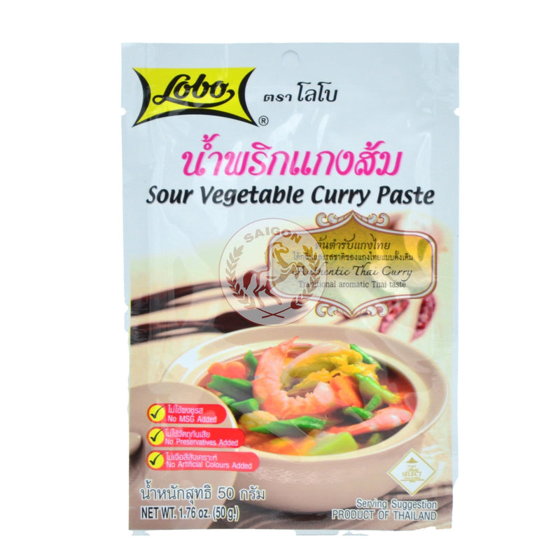 Lobo Sour Vegetarisk Curry (12x50g)
