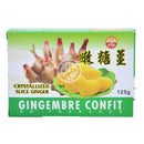 Ingefära Godis Skivad 50x125g