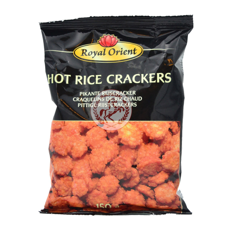 Hot Rice Crackers 10x150g