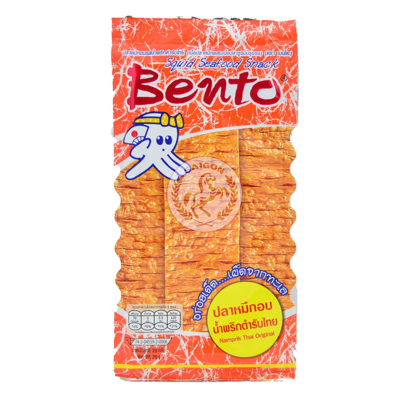 Bento Squid Snacks Nam prik thai (orange) 36x20g