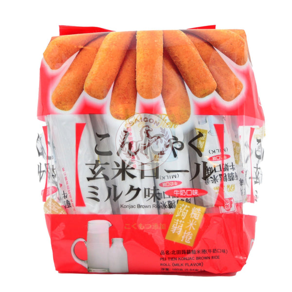 Brown Rice Roll Snacks 12x160g