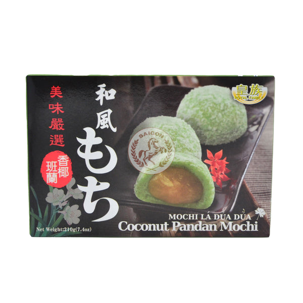 Mochi Coconut Pandan Rice Cake 24x210g