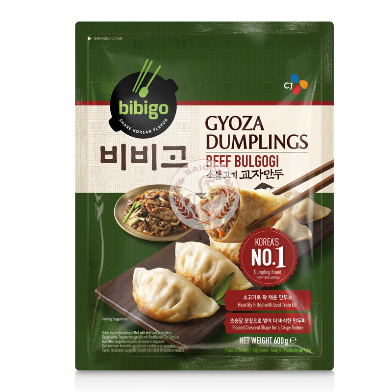 Bibigo Gyoza Dumplings Beef Bulgogi Frysta12x600g