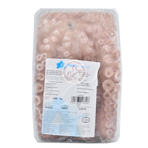 Bläckfisk Octopus 1-2kg Frysta 1x15kg