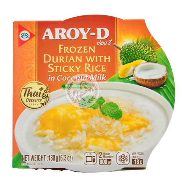 Durian & Sticky Rice in Coconut Frysta 12x180g