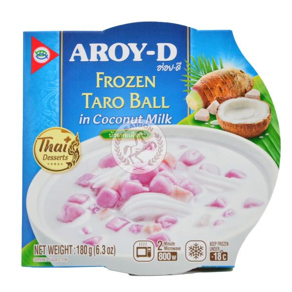 Taro Ball in Coconut Aroy-D Frysta 12x180g