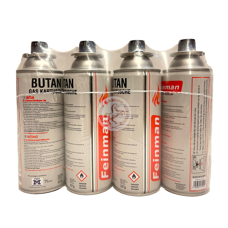 Butan Cartridge 4stx227g